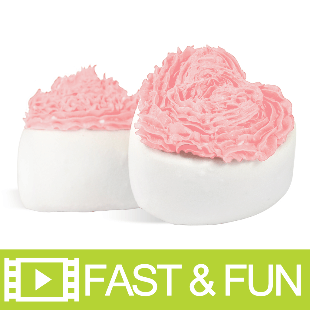 Making Frosted Bath Fizzies