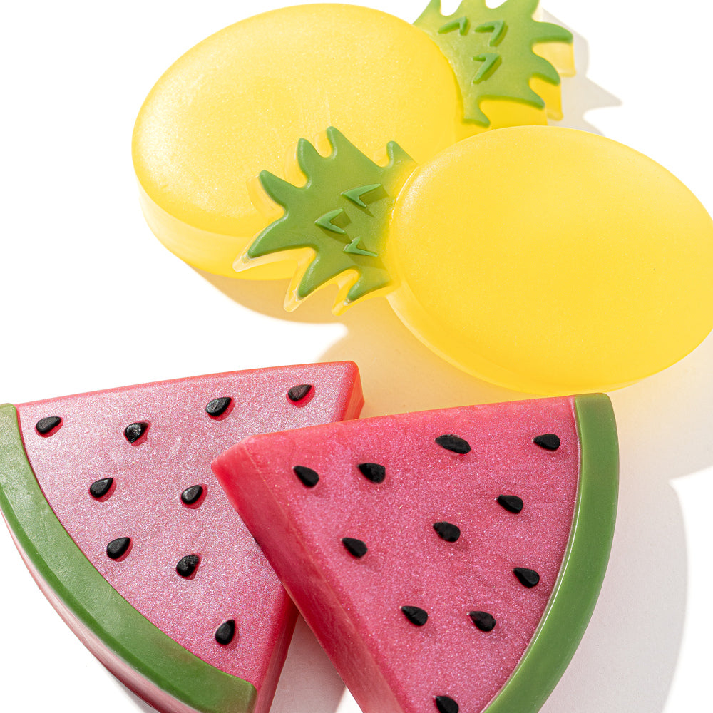 Pineapple and Watermelon MP Soaps