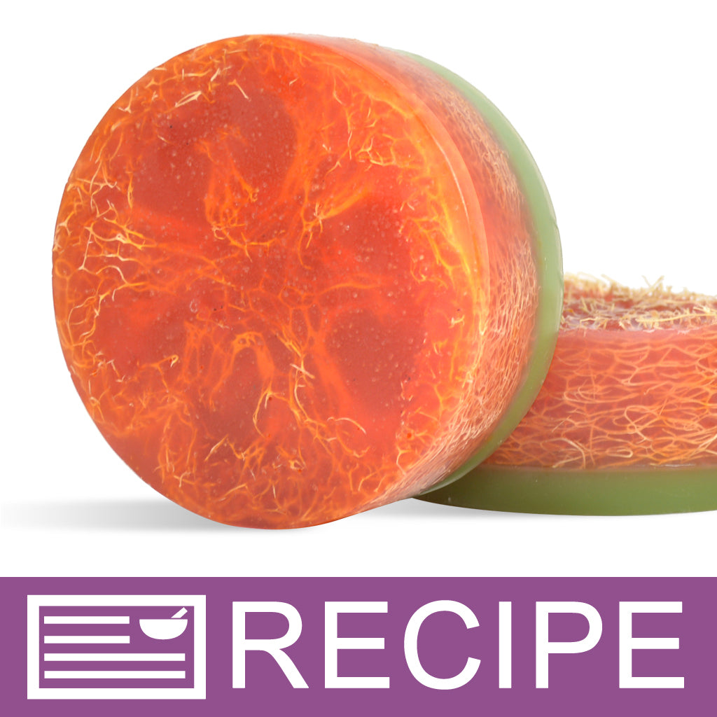 Sliced Tomato Luffa Soap Recipe