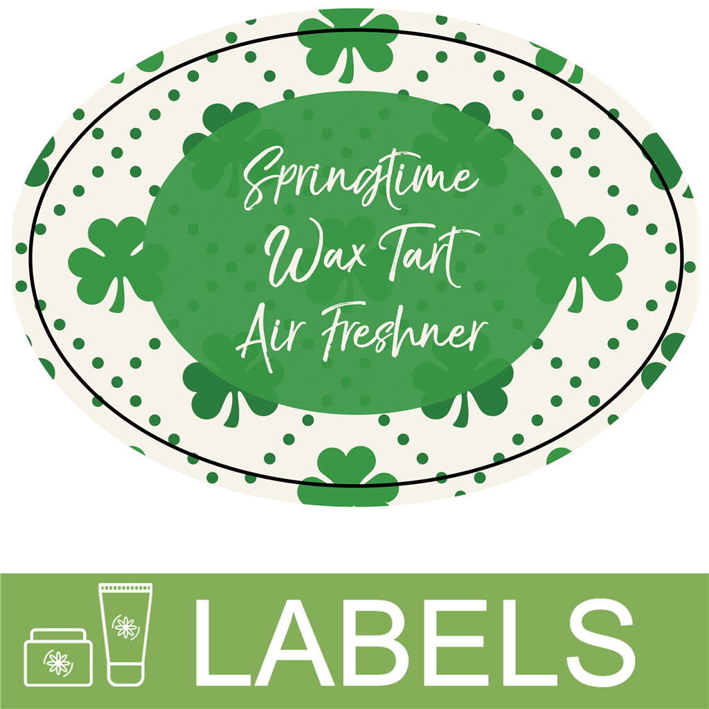 Springtime Wax Tart Air Freshener Label