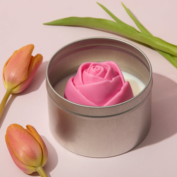 Spring Wickless Candle Recipe