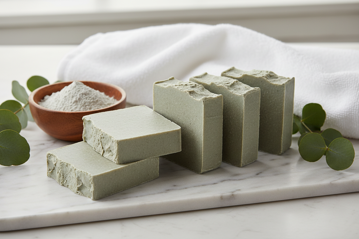 Benefits & Detoxing with Bentonite Clay in Soap