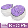 Amethyst Geode Bath Fizzies Recipe
