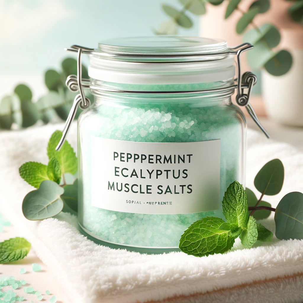 Peppermint Eucalyptus Muscle Salts Recipe