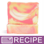 Raspberry Lemonade Swirl CP Soap
