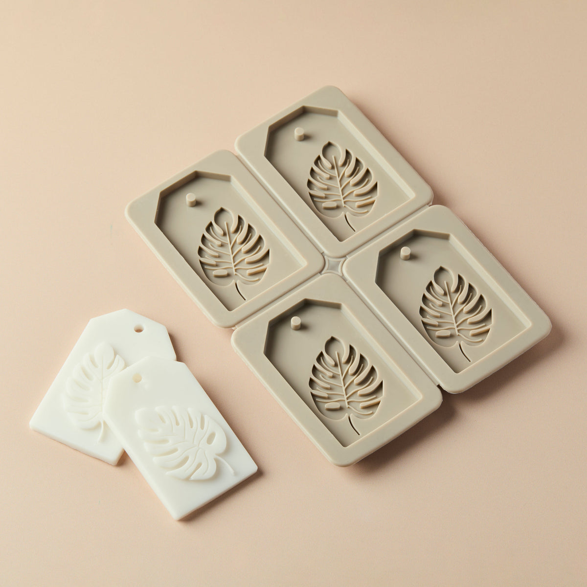 Leaf Tag Silicone Mold