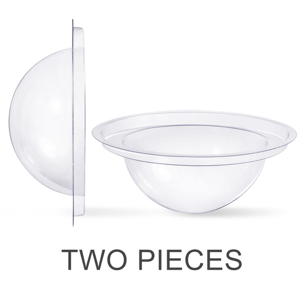 Bath Bomb Ball Mold - 2.75" diameter (2 pc set)