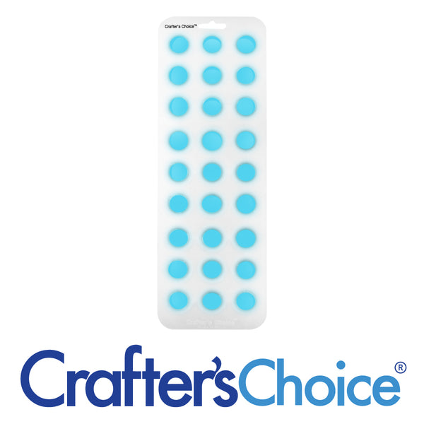 Round Ball 7/8" Silicone Soap Mold 1803