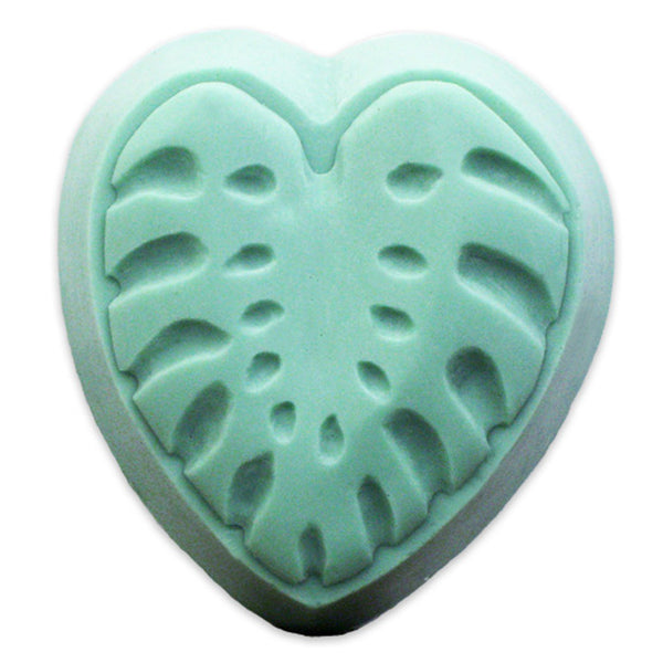 Tropical Leaf Guest Soap Mold - Zoom Media 1