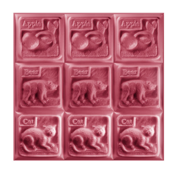 ABC Tray Soap Mold (Special Order)