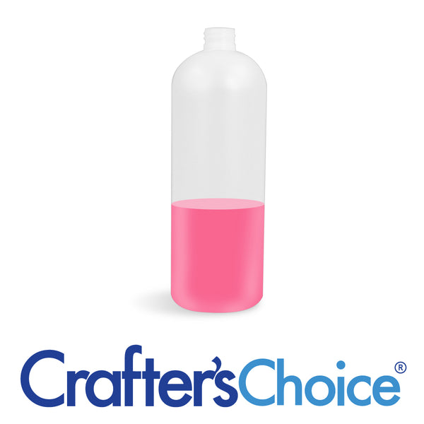 32 oz Natural HDPE Bullet Bottle - 28/410