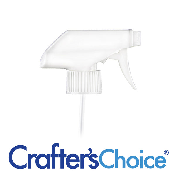28/410 White Trigger Sprayer Top - Wholesale Supplies Plus - Lids