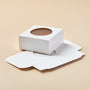 Soap Box - Square with Round Window (WHITE COLOR)