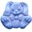 Love Bunny Soap Mold (MW 569)