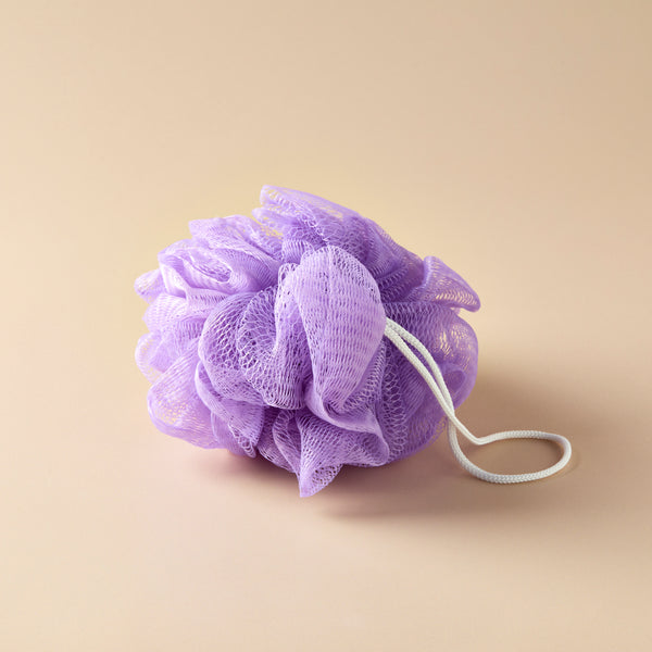 Premium Nylon Puff - Medium, Purple - Zoom Media 1