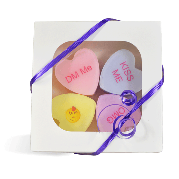 Conversation Hearts MP Soap Kit - Zoom Media 1