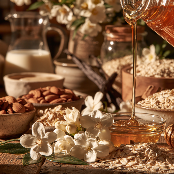 Oatmeal, Milk & Honey II Fragrance Oil 1136 - Zoom Media 1