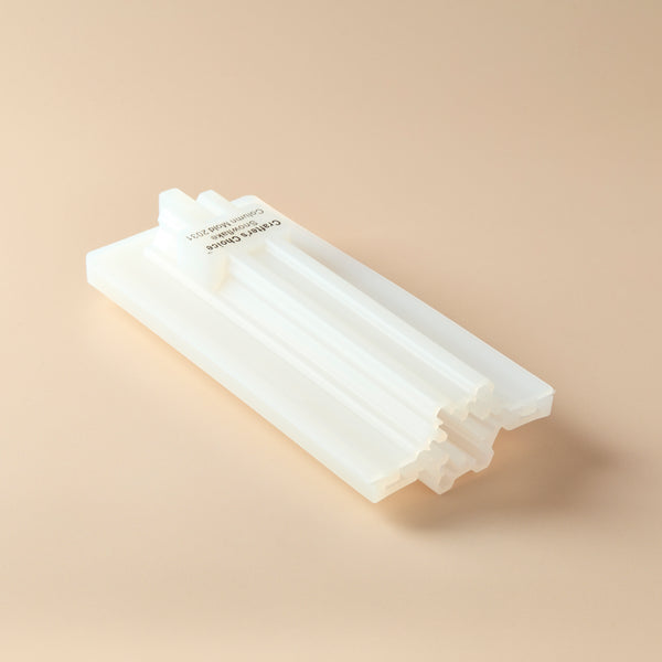 Snowflake Column Silicone Soap Mold 2031 - Zoom Media 2