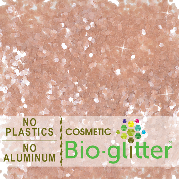Bio-Glitter (Aluminum Free) - .094 Hex, Light Pink