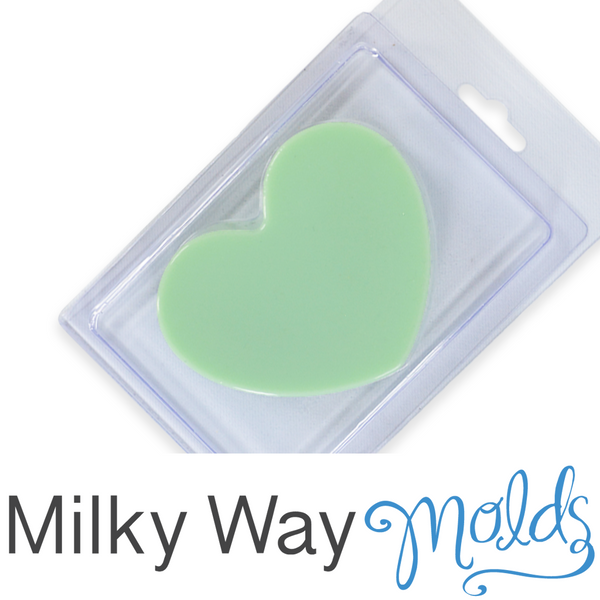 Plain Heart Clamshell with Hinged Lid