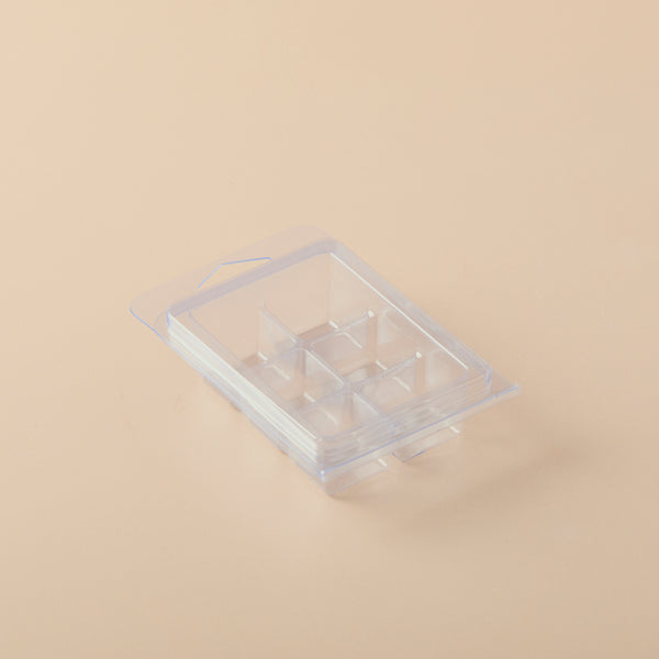 Square Cubes (Small) Clamshell with Hinged Lid