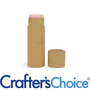 0.5 oz Kraft Paperboard Tube & Cap Set - Push Up