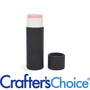 0.5 oz Black Paperboard Tube & Cap Set - Push Up