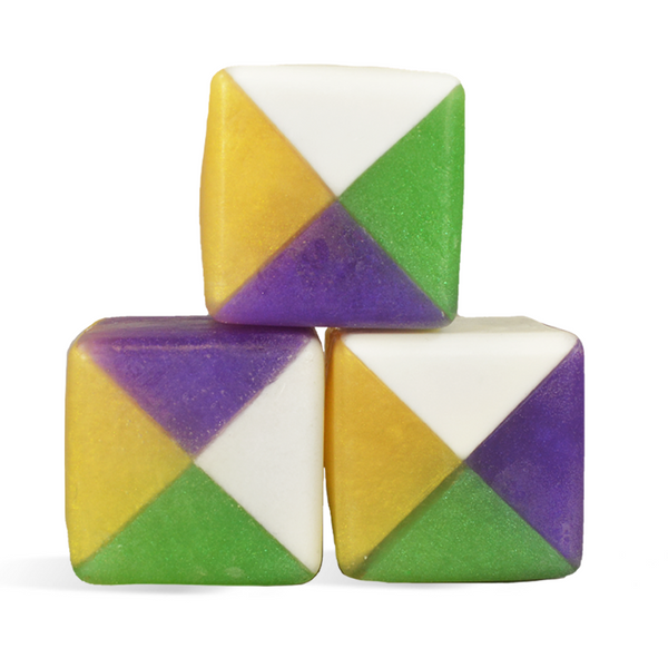 Mardi Gras Cube Melt & Pour Soap Bars Kit - Zoom Media 1