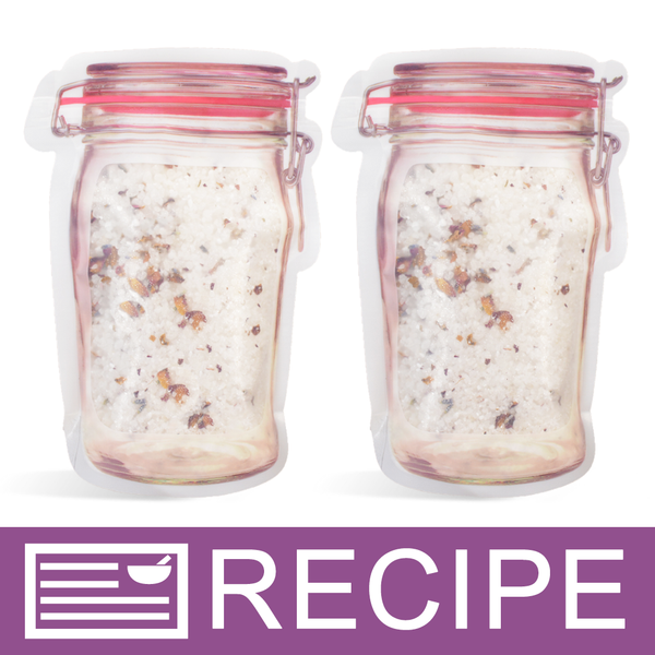 Bath Salts with Rose Petals