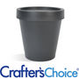 6.7 oz Black Plastic Pot & Lid Set - Zoom Thumbnail Media 1