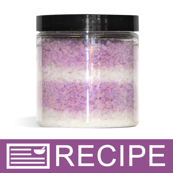 Layered Lavender Bath Salts Recipe