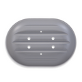 Soap Dish - Oval, Gray