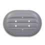 Soap Dish - Oval, Gray