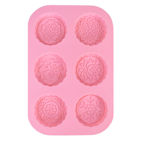 Assorted Mandala Silicone Soap Mold - Zoom Media 1