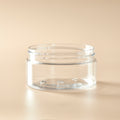 8 oz Clear PETE Jar: Low Profile