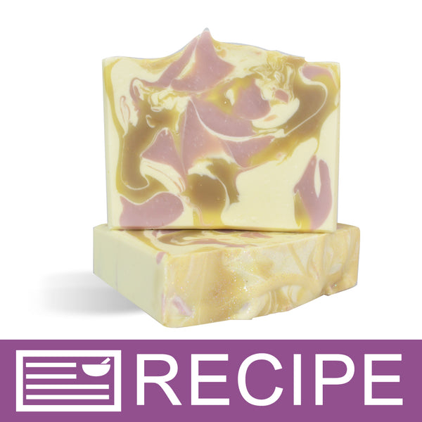 White Chocolate & Lavender Cold Process Soap Recipe