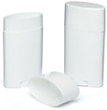 2 oz Oval White Twist-up
