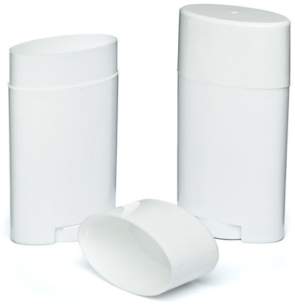 2 oz Oval White Twist-up