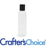 2 oz Clear Bullet with Black Disc Top Set