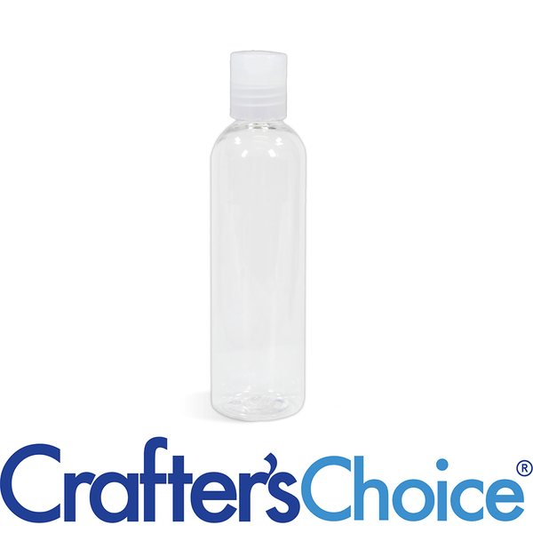 2 oz Clear Bullet with Natural Disc Top Set