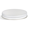 63/400 White Continuous Thread Lid