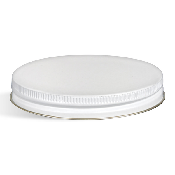 63/400 White Continuous Thread Lid
