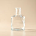 7 oz Clear Square Glass Diffuser Bottle
