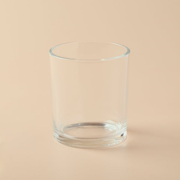 10 oz Clear Glass Tumbler Jar