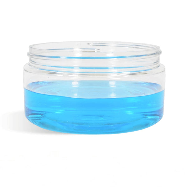 8 oz Clear Heavy Wall Plastic Jar - 89/400