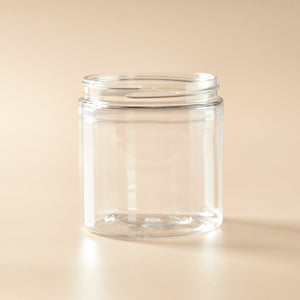 8 oz Clear Basic Plastic Jar - 70/400 - Featured Image