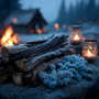 Fireside Snow Fragrance Oil