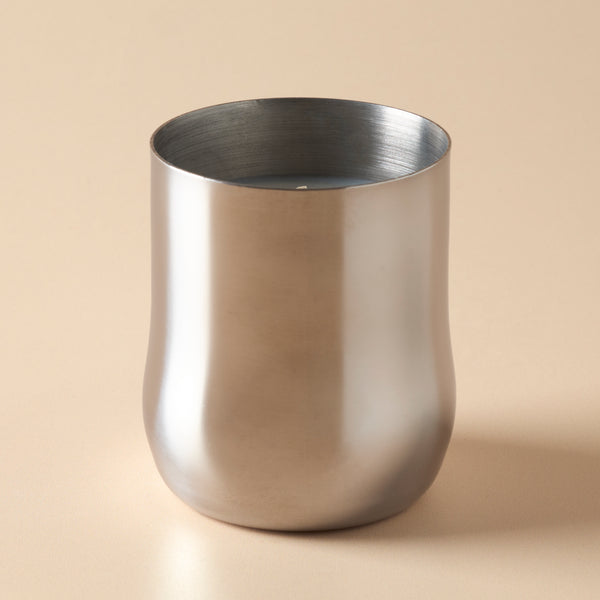 12.7 oz Stainless Steel Candle Jar - Silver