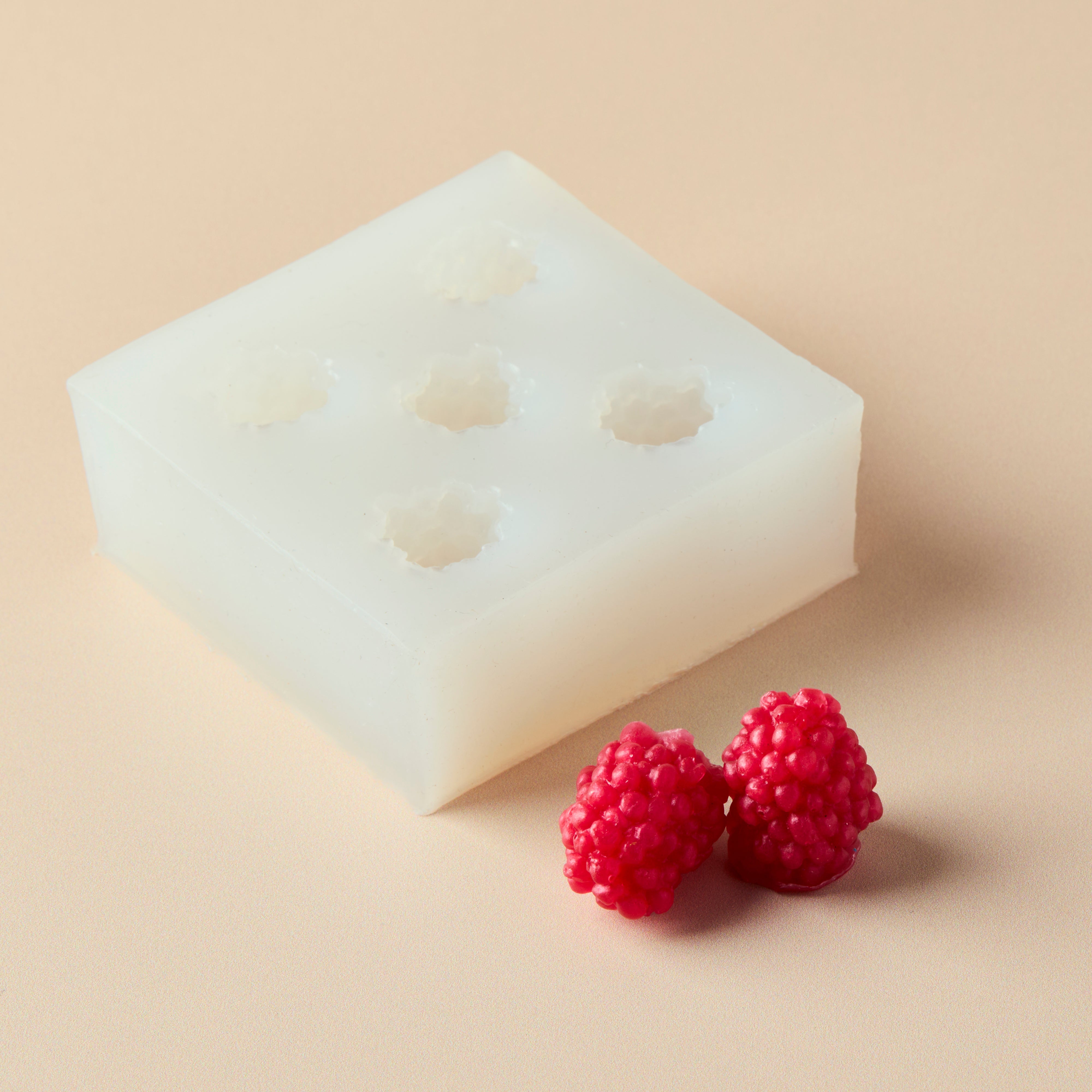 Silicone Raspberry Mold - Molds - for Soap & Candle Making - 1 pc ...