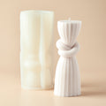 Sculptural Knot Pillar Mold Large